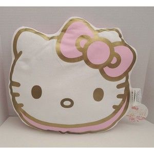 Hello Kitty Cafe Las Vegas Cookie Cushion Pillow Collector  LARGE NEW